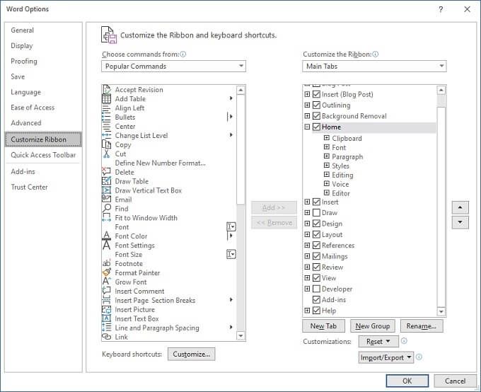 Cách tùy chỉnh Microsoft Office Ribbon 22 Cách tùy chỉnh Microsoft Office Ribbon