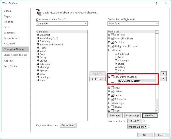 Cách tùy chỉnh Microsoft Office Ribbon 57 Cách tùy chỉnh Microsoft Office Ribbon