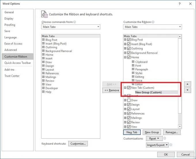 Cách tùy chỉnh Microsoft Office Ribbon 55 Cách tùy chỉnh Microsoft Office Ribbon