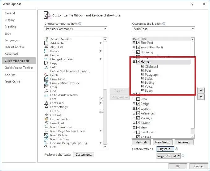 Cách tùy chỉnh Microsoft Office Ribbon 47 Cách tùy chỉnh Microsoft Office Ribbon