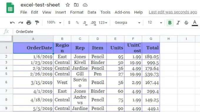 4 cách chuyển đổi Excel sang Google Sheets 35 4 cách chuyển đổi Excel sang Google Sheets