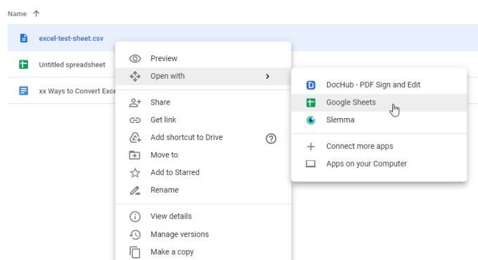 4 cách chuyển đổi Excel sang Google Sheets 20 4 cách chuyển đổi Excel sang Google Sheets