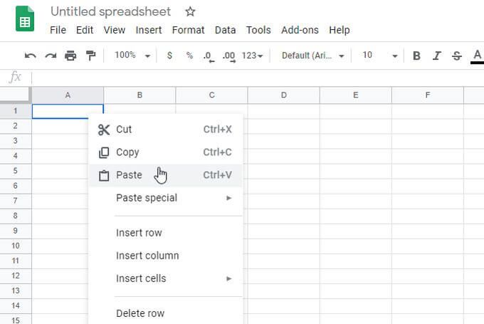 4 cách chuyển đổi Excel sang Google Sheets 4 4 cách chuyển đổi Excel sang Google Sheets