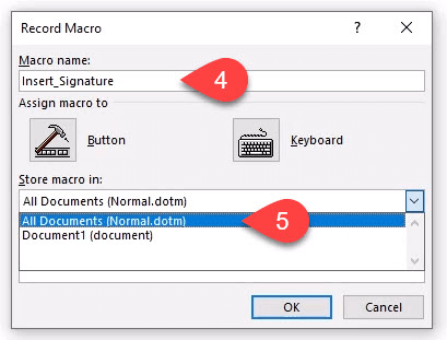 Cách tạo và chạy Macro trong Word 4 Cách tạo và chạy Macro trong Word