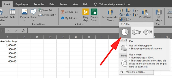 Cách tạo biểu đồ hình tròn trong Excel 37 Cách tạo biểu đồ hình tròn trong Excel