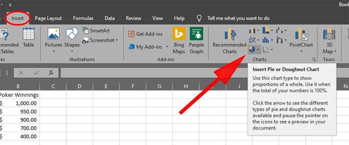 Cách tạo biểu đồ hình tròn trong Excel 4 Cách tạo biểu đồ hình tròn trong Excel