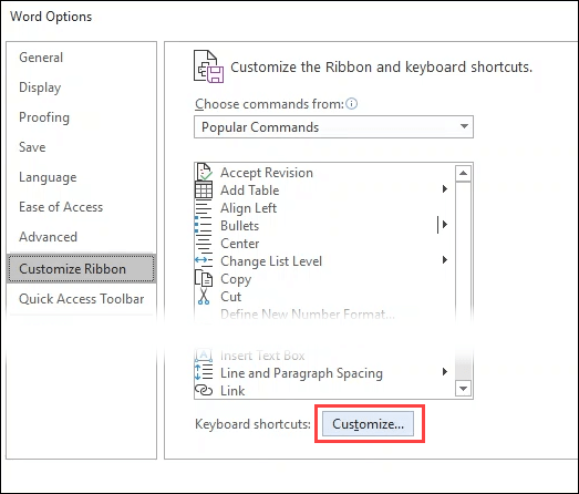 Cách tạo phím tắt đơn giản cho Microsoft Office 16 Cách tạo phím tắt đơn giản cho Microsoft Office