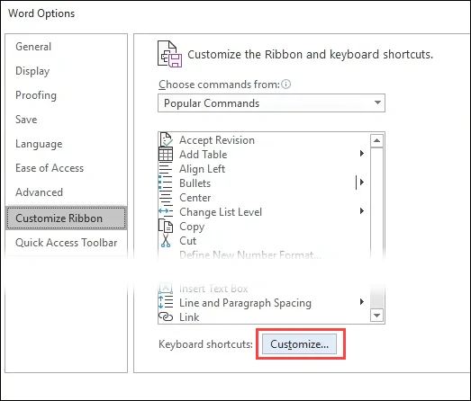 Cách tạo phím tắt đơn giản cho Microsoft Office 51 Cách tạo phím tắt đơn giản cho Microsoft Office