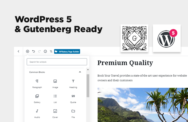 Book Your Travel - Online Booking WordPress Theme 6