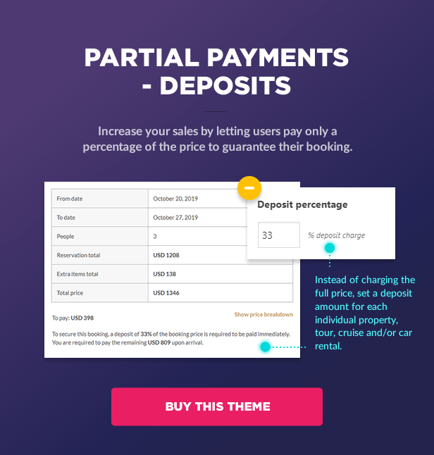 Book Your Travel - Online Booking WordPress Theme 9