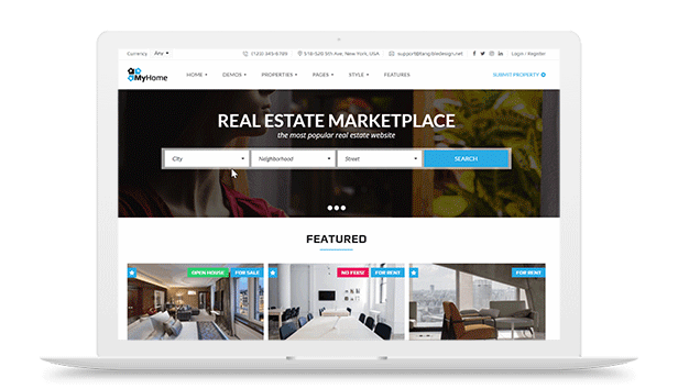 MyHome Bất động sản WordPress 15