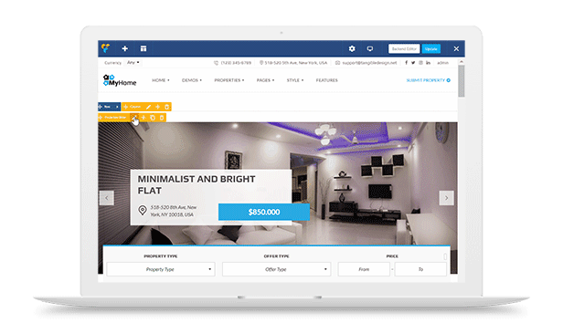 MyHome Bất động sản WordPress 5