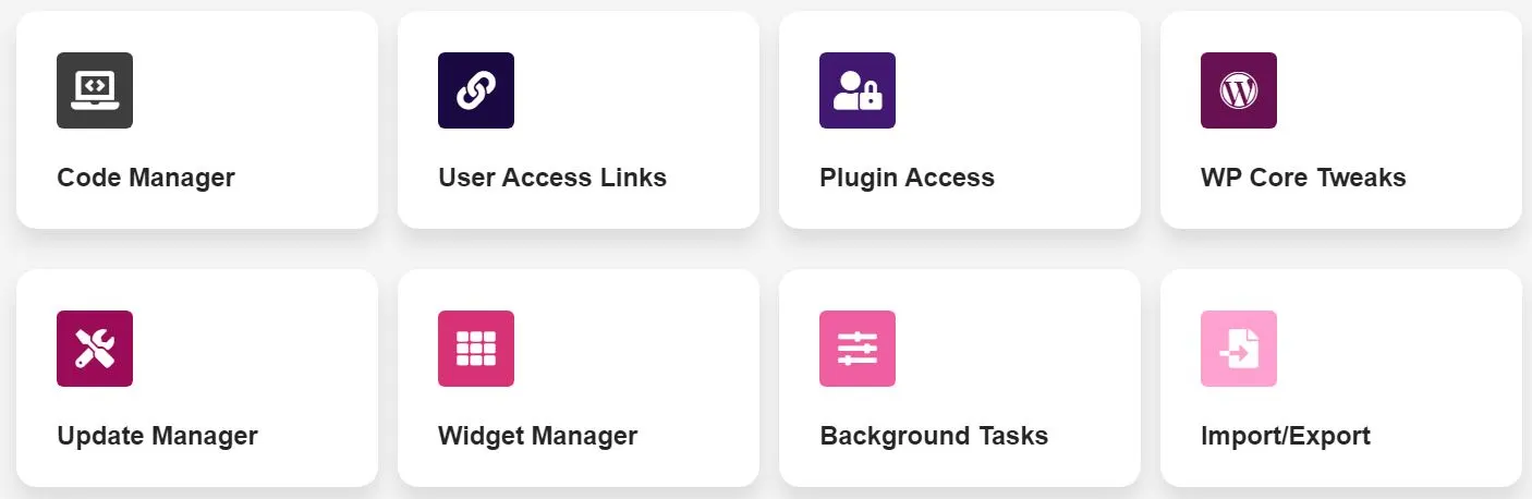 Powerful Site Admin Tools