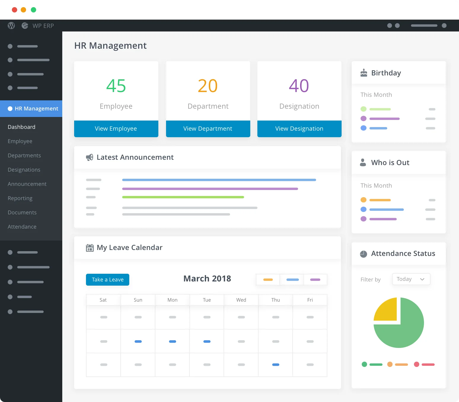 WordPress HRM Plugin