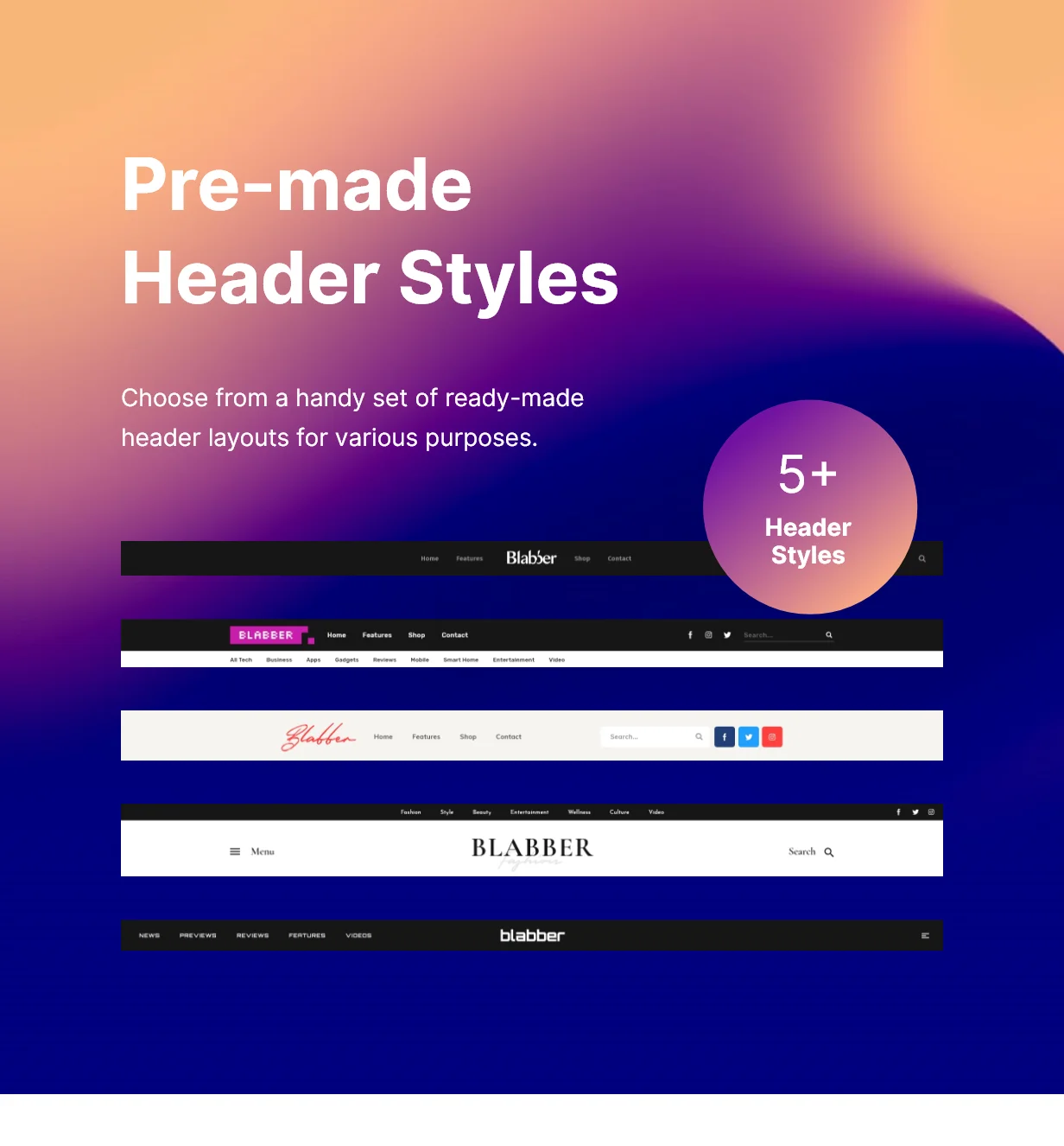 Blabber v1.7 | All-in-One Elementor Blog & News Magazine WordPress Theme + RTL