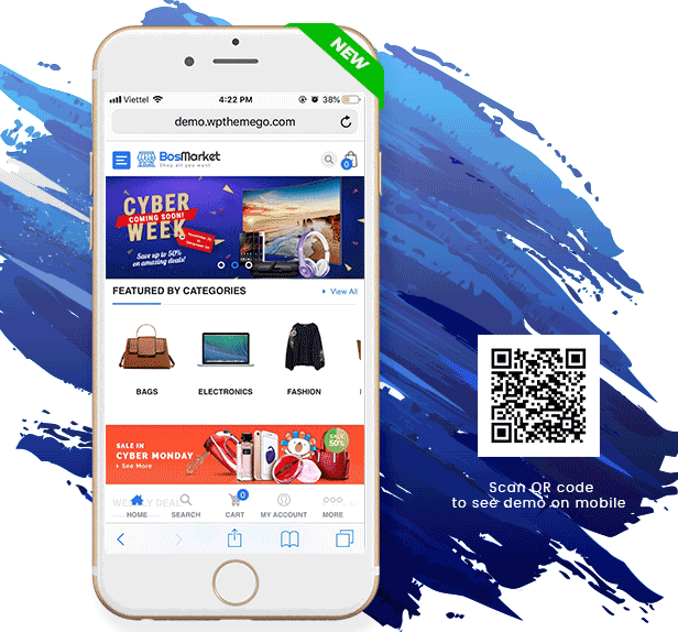 BosMarket - Flexible Multivendor Elementor WooCommerce WordPress Theme