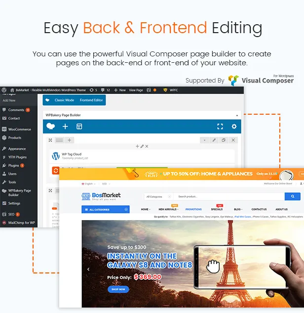 BosMarket - Flexible Multivendor Elementor WooCommerce WordPress Theme