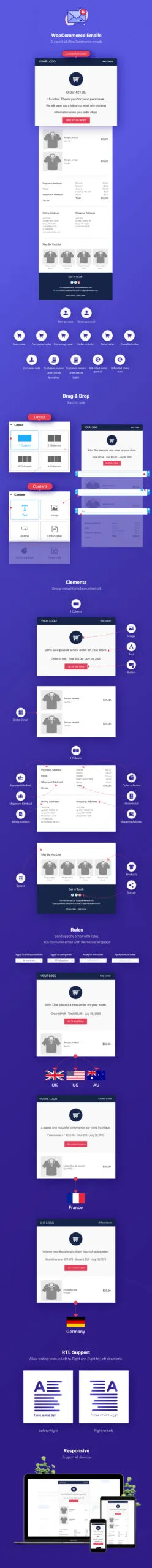 WooCommerce Email Template Customizer