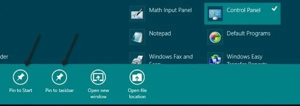ghim vào thanh tác vụ