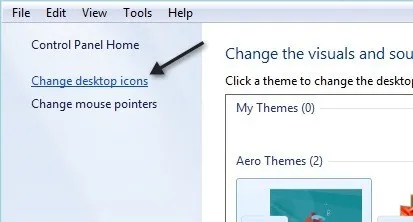 thay đổi biểu tượng màn hình