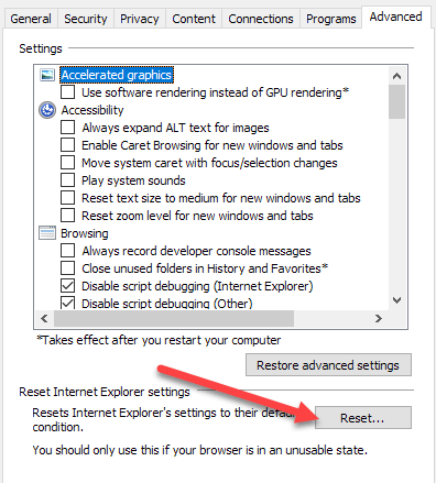 Khắc phục sự cố AppCrash iexplore.exe trong Windows 7 6 Khắc phục sự cố AppCrash iexplore.exe trong Windows 7