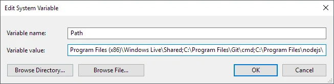 Cách thêm vào biến môi trường PATH của Windows