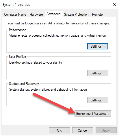 Cách thêm vào biến môi trường PATH của Windows
