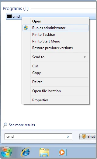 dấu nhắc lệnh windows 7 dấu nhắc lệnh windows 7