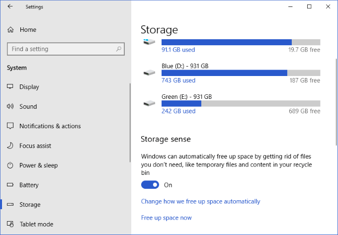 Thay đổi cài đặt thùng rác trong Windows 10 8 Thay đổi cài đặt thùng rác trong Windows 10