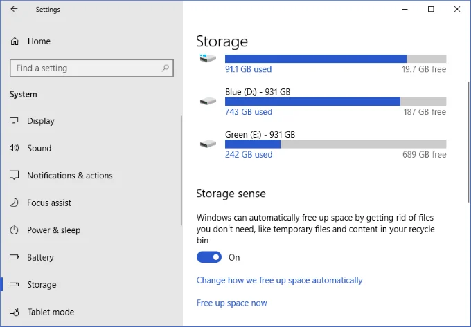 Thay đổi cài đặt thùng rác trong Windows 10 8 Thay đổi cài đặt thùng rác trong Windows 10