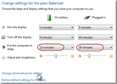 windows 7 sẽ không ngủ windows 7 sẽ không ngủ