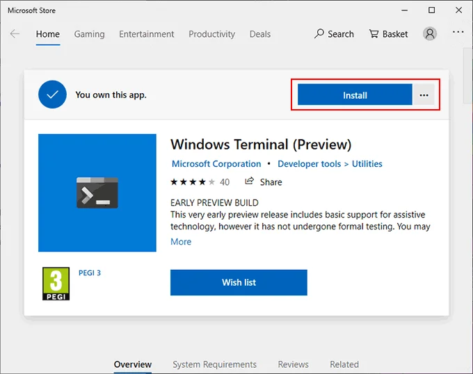 Cách cài đặt và sử dụng thiết bị đầu cuối Windows 10 mới 4 Cách cài đặt và sử dụng thiết bị đầu cuối Windows 10 mới