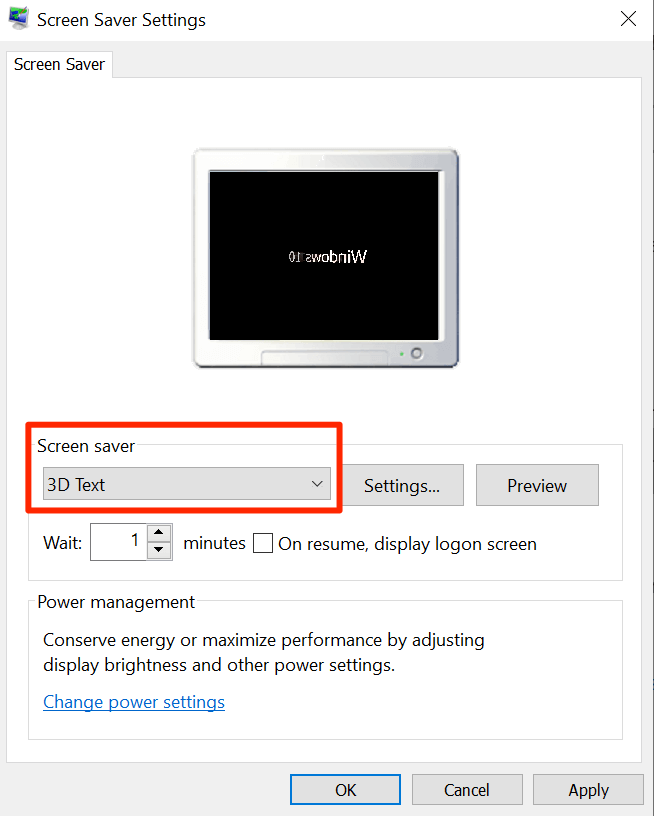Cách khắc phục Trình bảo vệ màn hình không hoạt động trong Windows 10 18 Cách khắc phục Trình bảo vệ màn hình không hoạt động trong Windows 10
