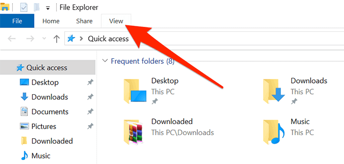 Cách hiển thị tệp ẩn trong Windows 10 2 Cách hiển thị tệp ẩn trong Windows 10
