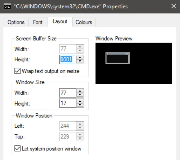 Cách tùy chỉnh Command Prompt trong Windows 10