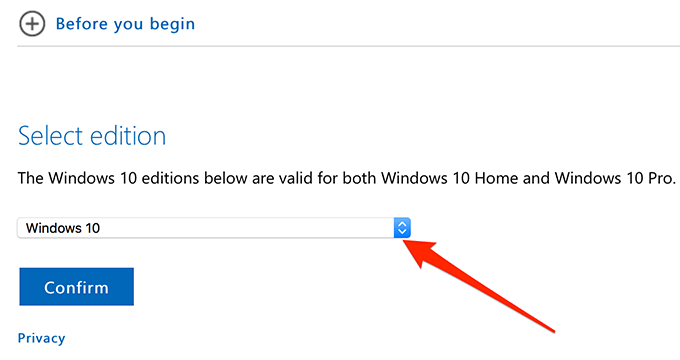 Cách tải xuống Windows 10 ISO mà không cần công cụ tạo phương tiện 4 Cách tải xuống Windows 10 ISO mà không cần công cụ tạo phương tiện