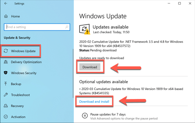 Cách khắc phục mã dừng ngoại lệ dịch vụ hệ thống trong Windows 10 4 Cách khắc phục mã dừng ngoại lệ dịch vụ hệ thống trong Windows 10