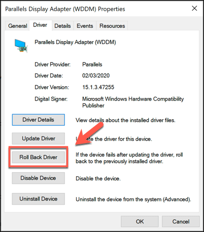 Cách khôi phục trình điều khiển trong Windows 10 22 Cách khôi phục trình điều khiển trong Windows 10
