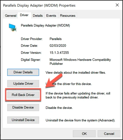 Cách khôi phục trình điều khiển trong Windows 10 22 Cách khôi phục trình điều khiển trong Windows 10