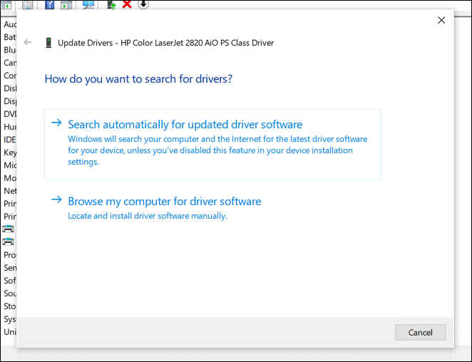 Cách khôi phục trình điều khiển trong Windows 10 2 Cách khôi phục trình điều khiển trong Windows 10
