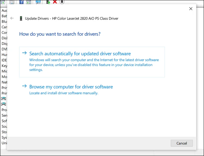 Cách khôi phục trình điều khiển trong Windows 10 2 Cách khôi phục trình điều khiển trong Windows 10
