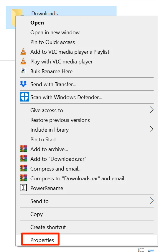 Cách thay đổi vị trí tải xuống mặc định trong Windows 10 8 Cách thay đổi vị trí tải xuống mặc định trong Windows 10