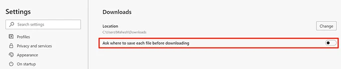 Cách thay đổi vị trí tải xuống mặc định trong Windows 10 44 Cách thay đổi vị trí tải xuống mặc định trong Windows 10