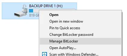 Cách thiết lập mã hóa toàn đĩa trên Windows với Bitlocker 18 Cách thiết lập mã hóa toàn đĩa trên Windows với Bitlocker