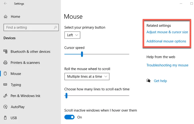 Cách thay đổi con trỏ trên Windows 10 4 Cách thay đổi con trỏ trên Windows 10
