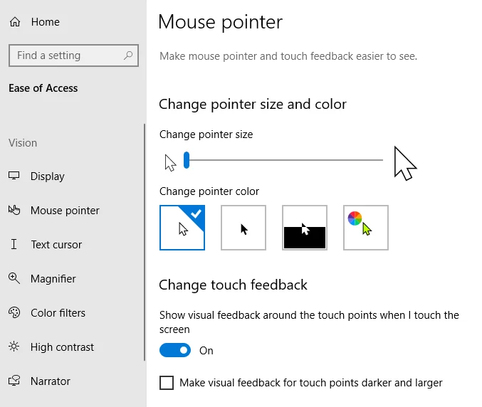 Cách thay đổi con trỏ trên Windows 10 10 Cách thay đổi con trỏ trên Windows 10