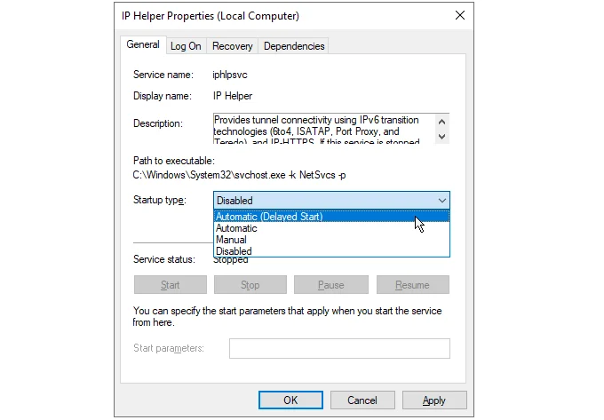 Iphlpsvc trong Windows 10 là gì (Và nó có an toàn không?) 6 Iphlpsvc trong Windows 10 là gì (Và nó có an toàn không?)