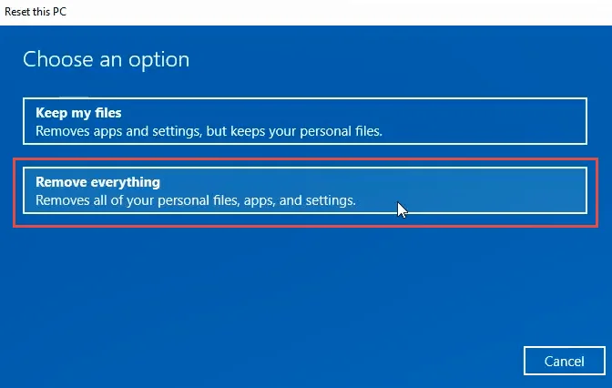 3 cách xóa và cài đặt lại Windows 10 6 3 cách xóa và cài đặt lại Windows 10