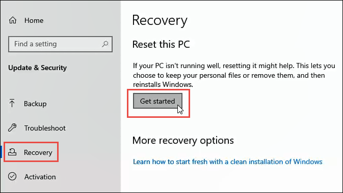 3 cách xóa và cài đặt lại Windows 10 4 3 cách xóa và cài đặt lại Windows 10