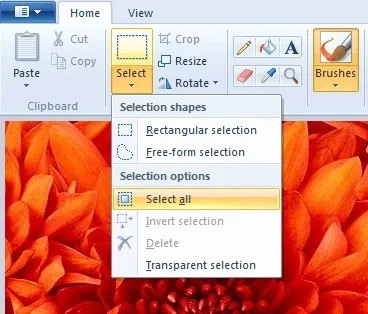 Cách kết hợp hai hình ảnh / hình ảnh mà không cần Photoshop 16 chọn tất cả